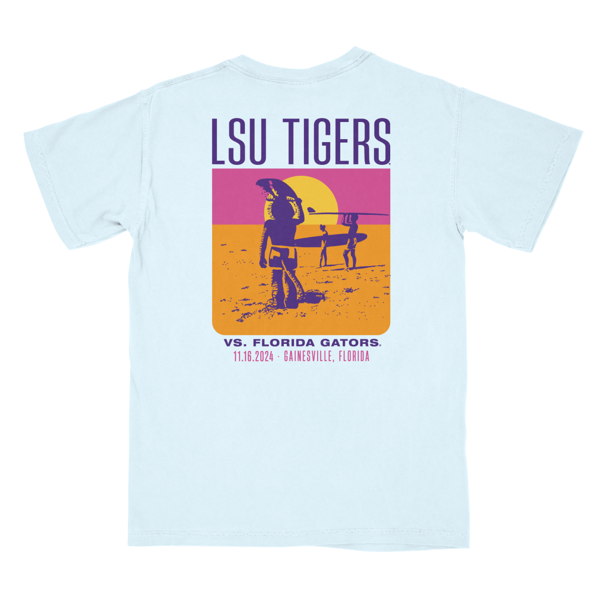 LSU vs. Florida Game Day 2024 T-Shirt - Shop B - Unlimited - men tee