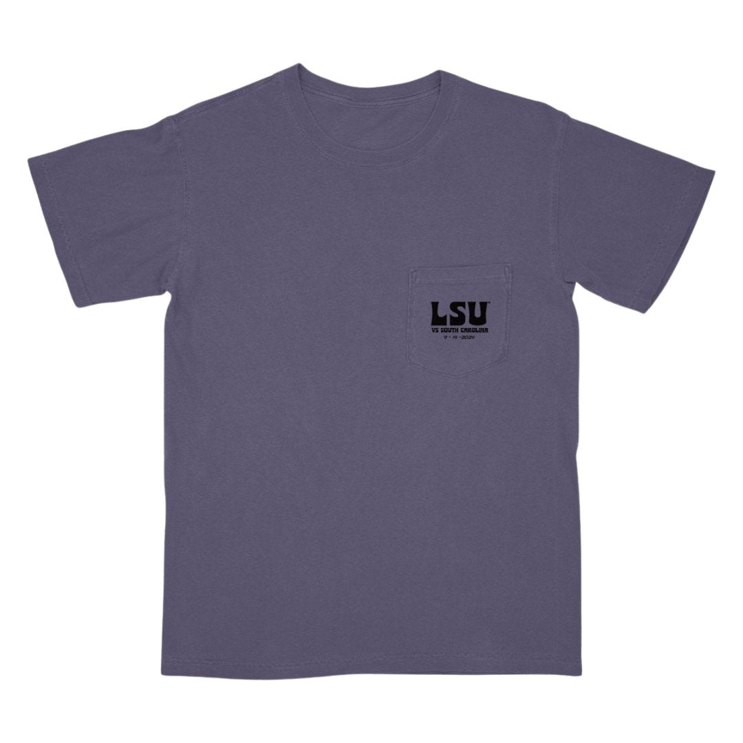 LSU vs. South Carolina Game Day 2024 T-Shirt - Shop B - Unlimited - men tee