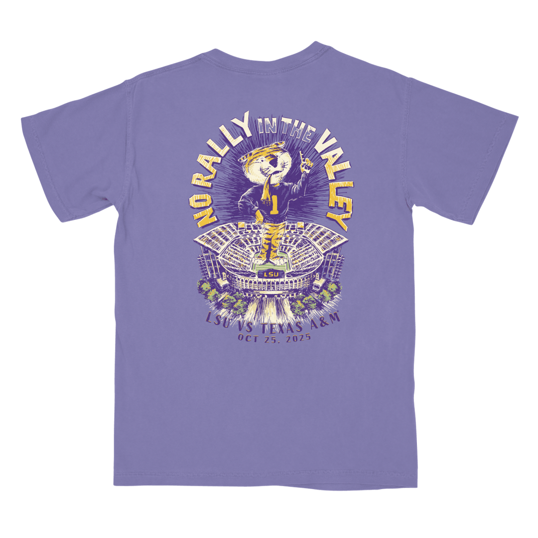LSU vs. Texas A&M Game Day 2025 T-Shirt - Shop B - Unlimited - men tee