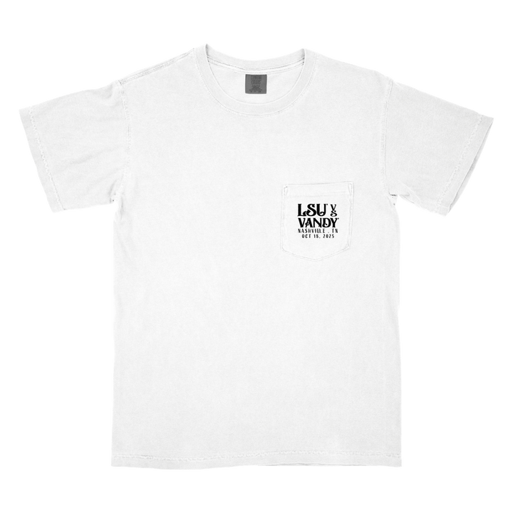 LSU vs. Vanderbilt Game Day 2025 T-Shirt - Shop B - Unlimited - men tee