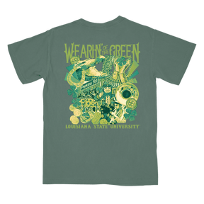 LSU Wearin of the Green Parade T-Shirt - Shop B - Unlimited - men tee