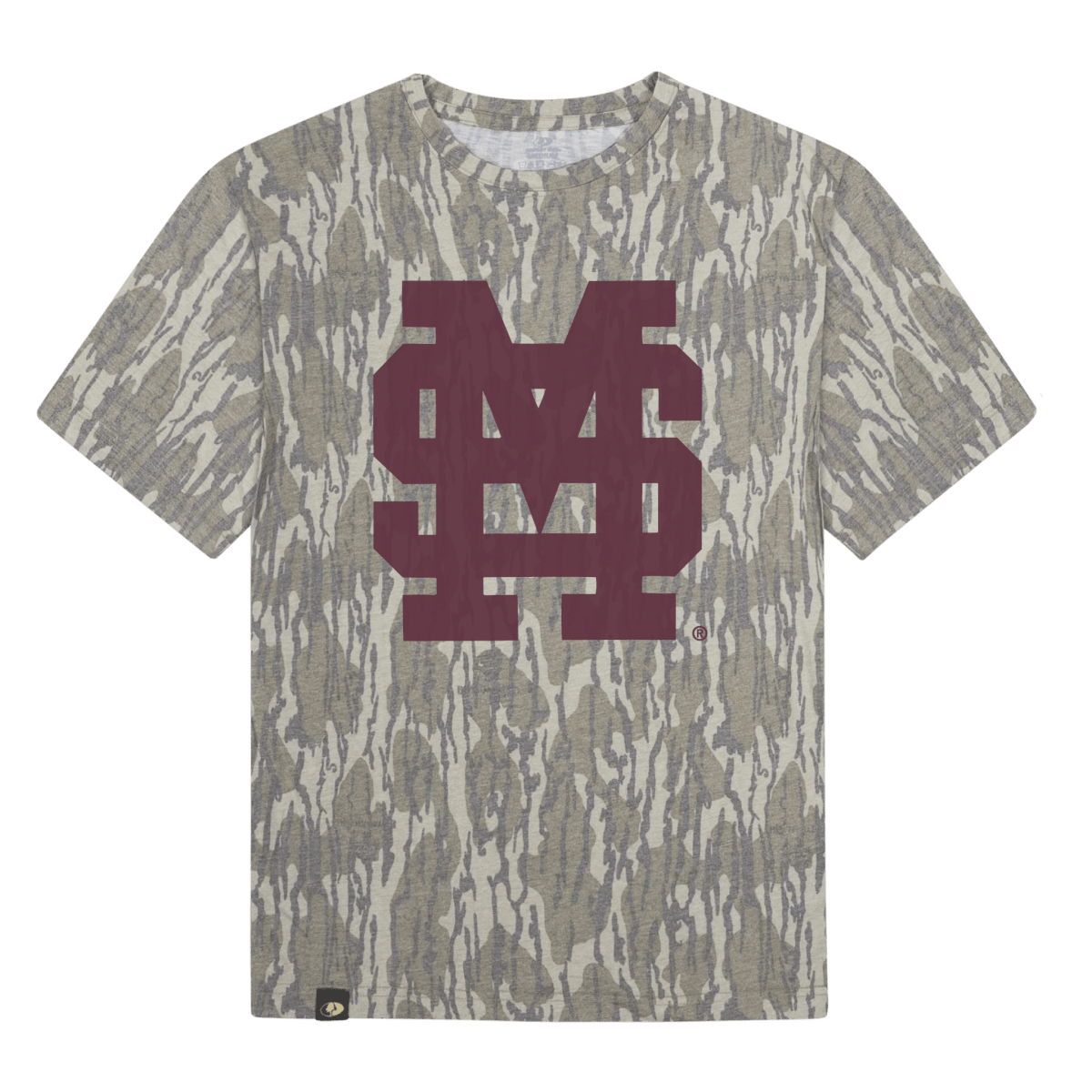 M over S Mississippi State Mossy Oak - Shop B - Unlimited - men tee