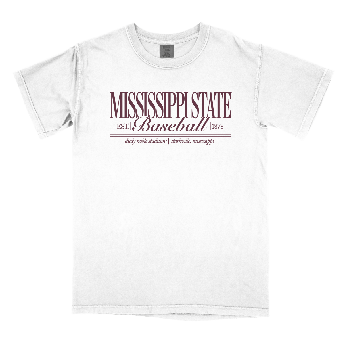 Mississippi State 80’s Tight Type T-Shirt - Shop B - Unlimited - men tee