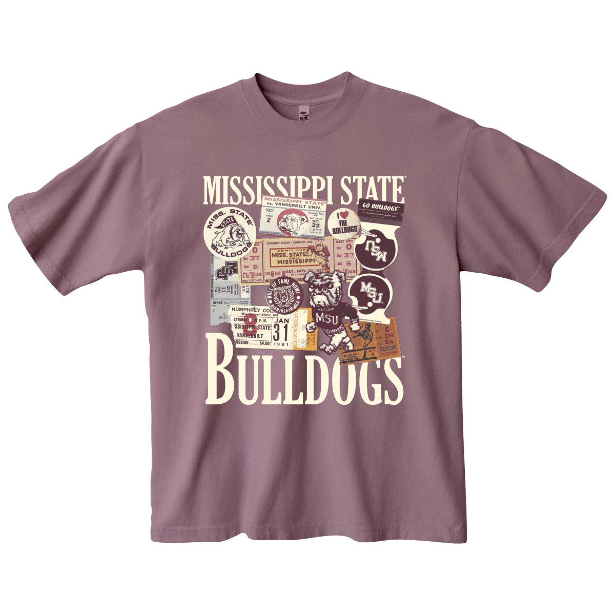 Mississippi State Alumni Ephemera T-Shirt - Game Day Apparel - 