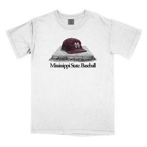 Mississippi State Baseball Hat T-Shirt - Shop B - Unlimited - men tee