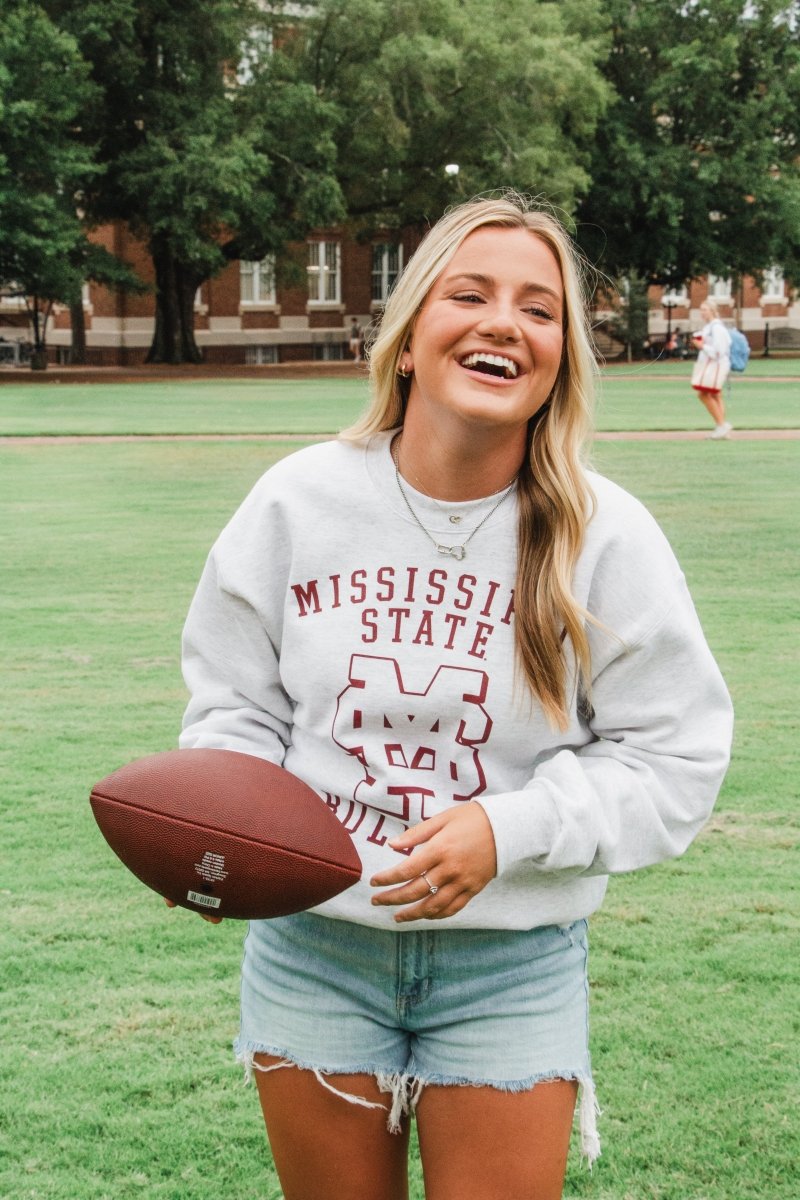 Mississippi State Block Letter Sweatshirt - Shop B - Unlimited - men fleece