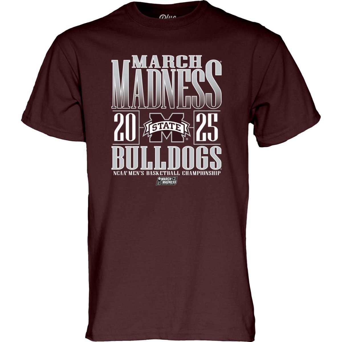 Mississippi State Bulldogs March Madness 2025 T-Shirt - Shop B - Unlimited - men tee