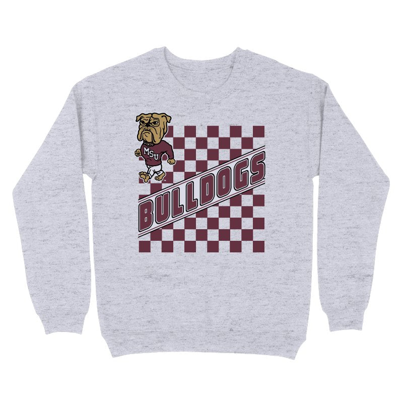 Mississippi State Checkered Sweatshirt - Shop B - Unlimited - men fleece