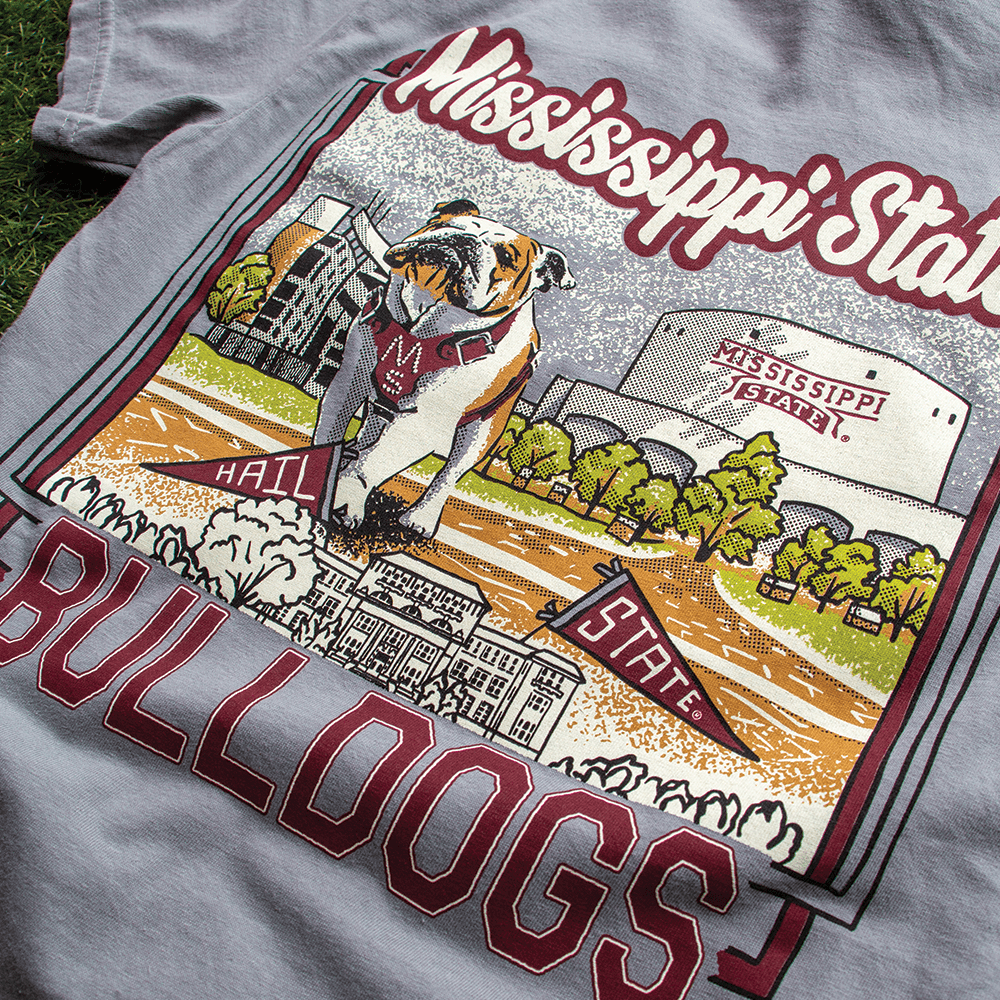 Mississippi State Classic Landmarks T-Shirt - Shop B - Unlimited - men tee