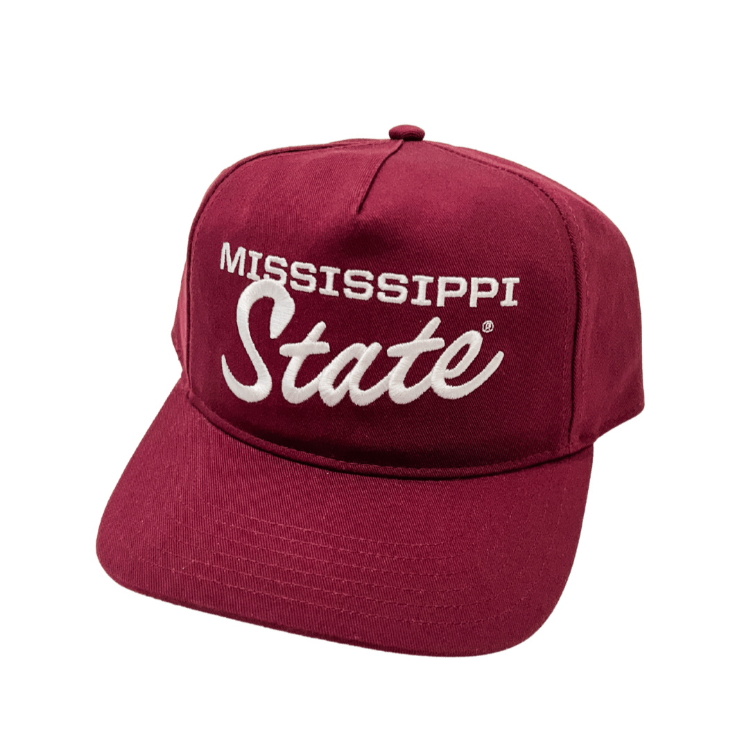 Mississippi State Classic Script Hat - Shop B - Unlimited - caps adjustable