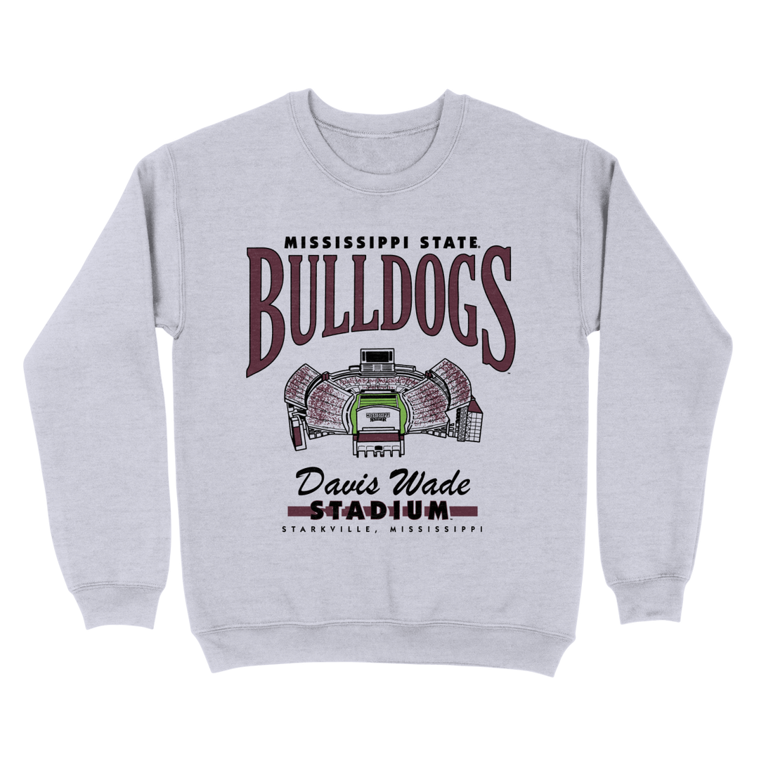 Mississippi State Classic Stadium Crewneck Sweatshirt - Shop B - Unlimited - 