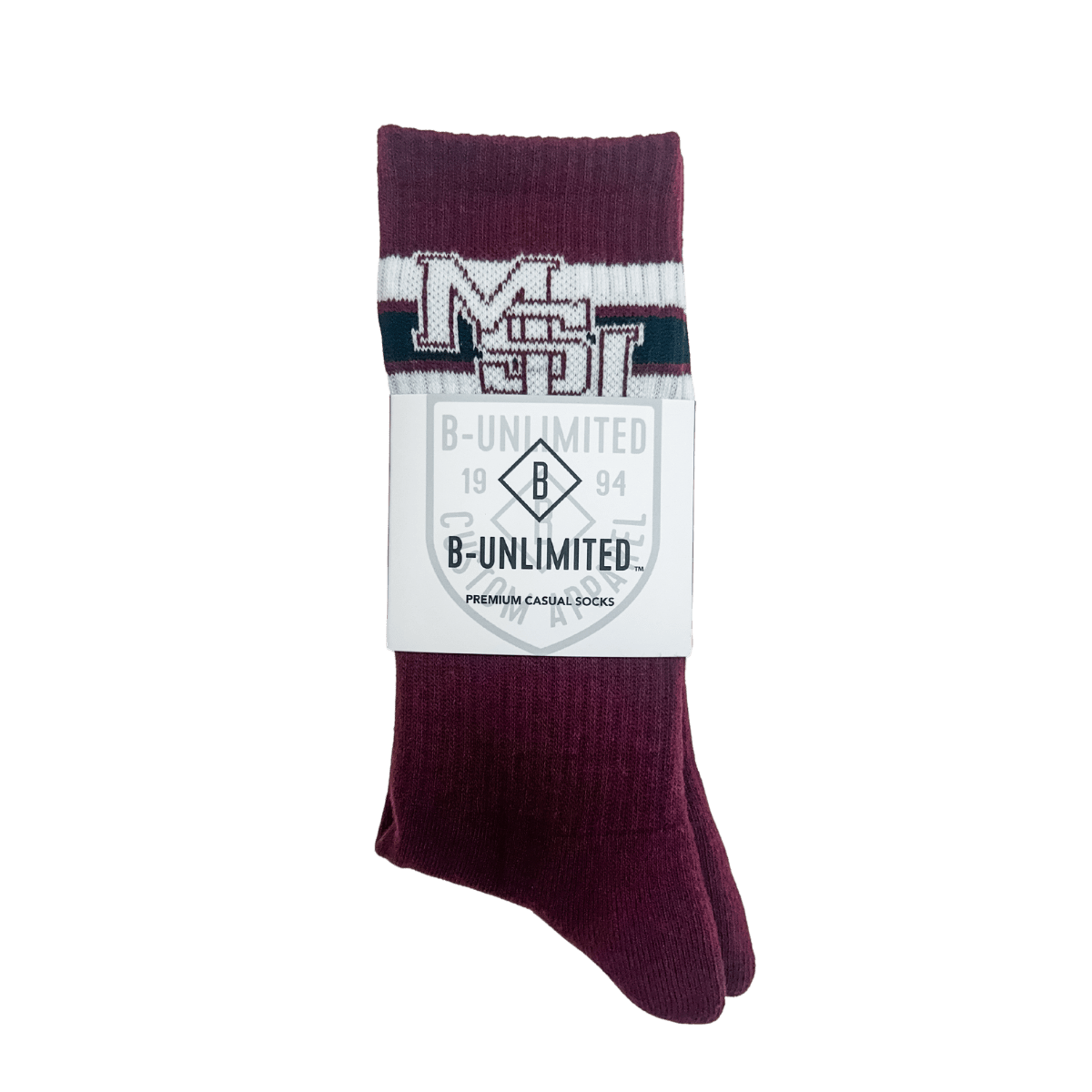 Mississippi State DeadSoxy Socks - Shop B - Unlimited - novelty accessories