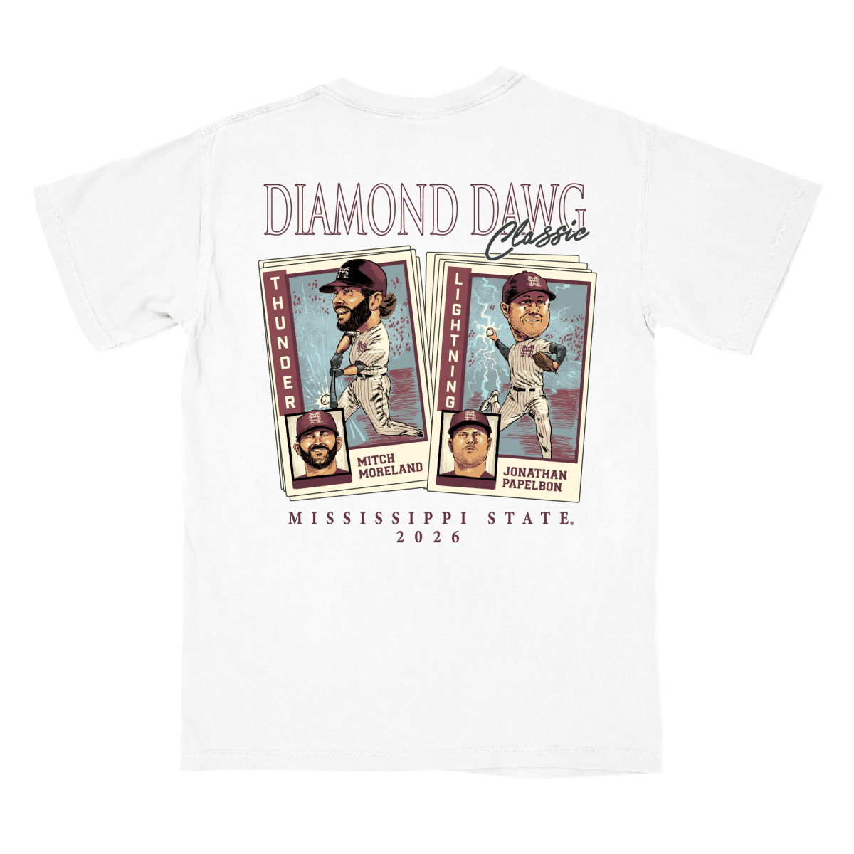 Mississippi State Diamond Dawg 2026 Classic T-Shirt - Game Day Apparel - T-Shirt