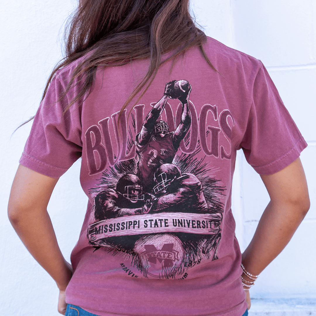 Mississippi State Gridiron Hero T-Shirt - Game Day Apparel -