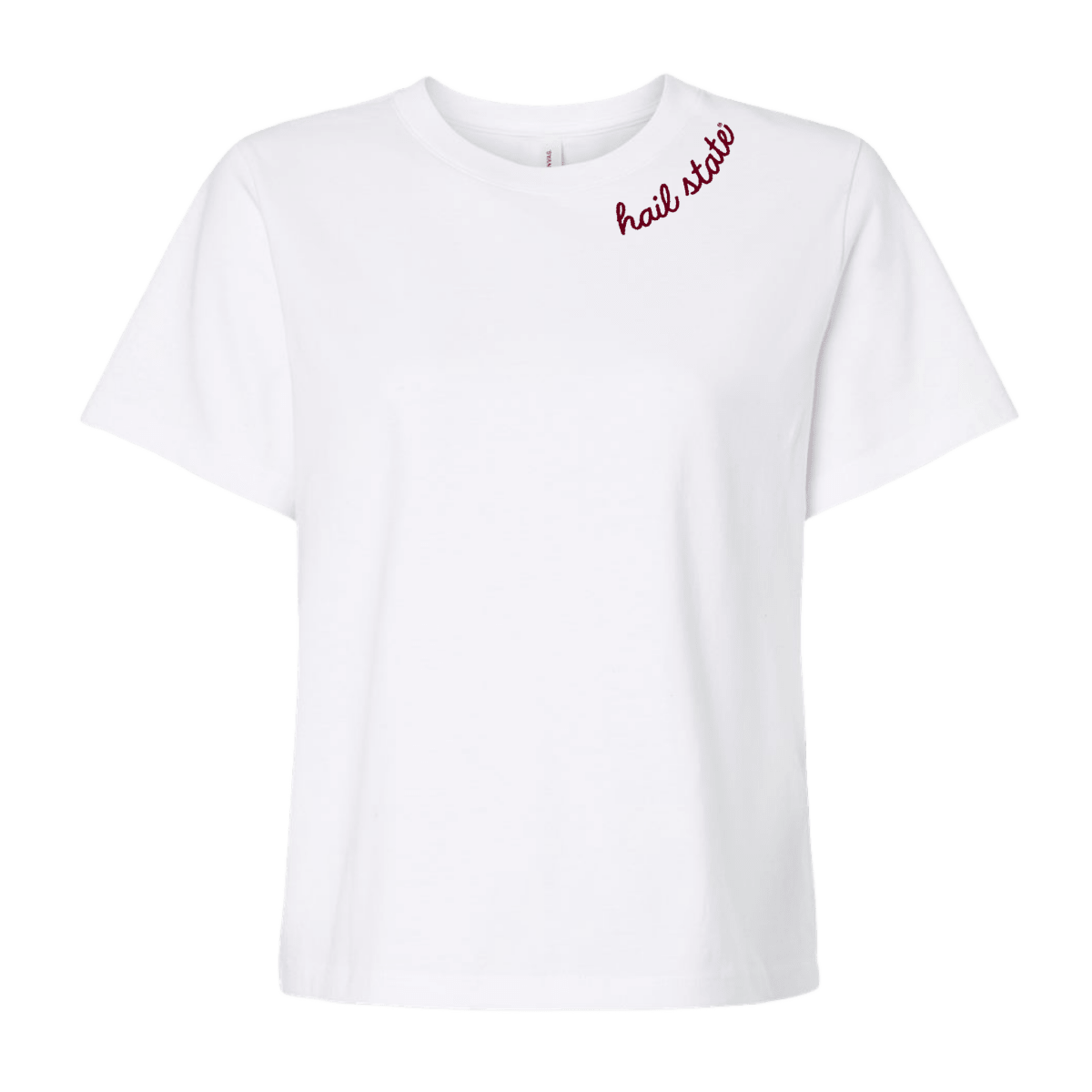 Mississippi State Hail State Women's Crop Tee - Game Day Apparel -