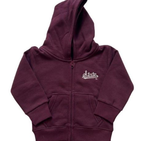 Mississippi State Kids Full Zip Hoodie - Shop B - Unlimited - youth toddler