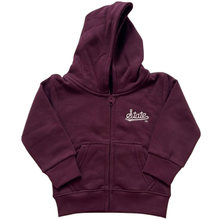 Mississippi State Kids Full Zip Hoodie - Shop B - Unlimited - youth toddler