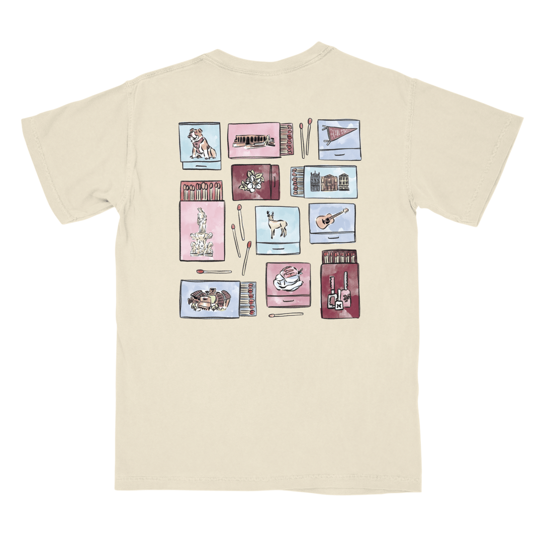 Mississippi State Matchbook T-Shirt - Shop B - Unlimited - 