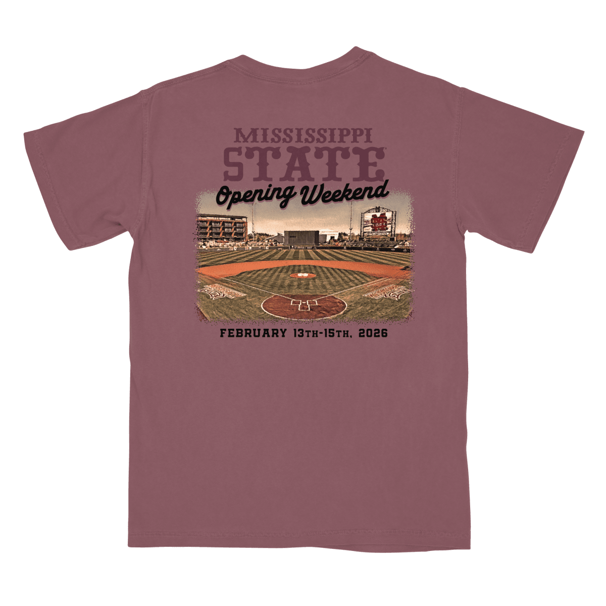 Mississippi State Opening Weekend 2026 T-Shirt - Shop B - Unlimited - men tee