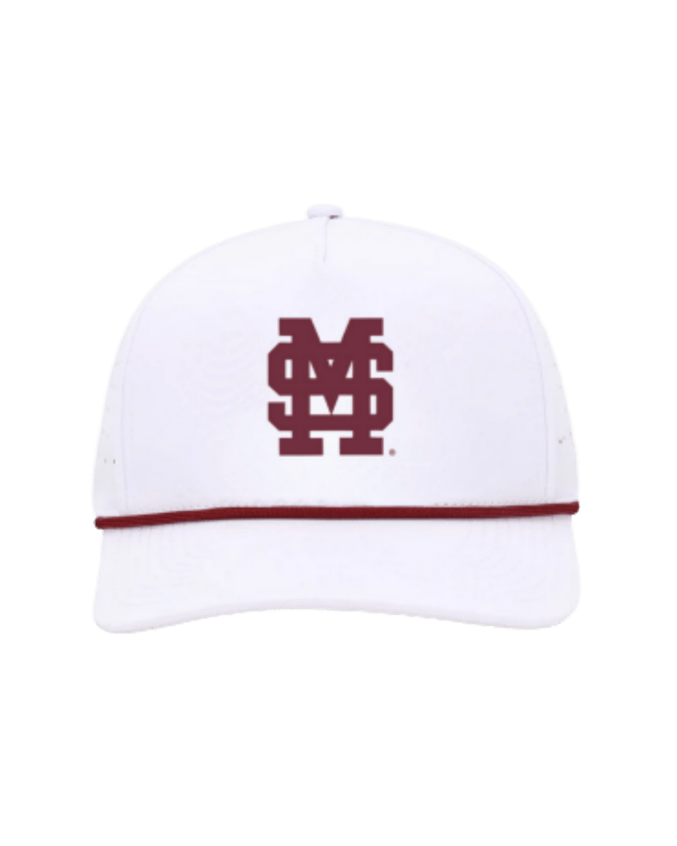 Mississippi State Performance M over S Hovi Hat - Game Day Apparel - caps adjustable