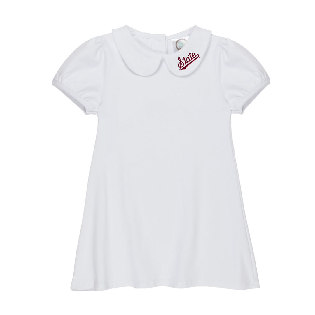 Mississippi State Peter Pan Dress - Shop B - Unlimited - youth tee