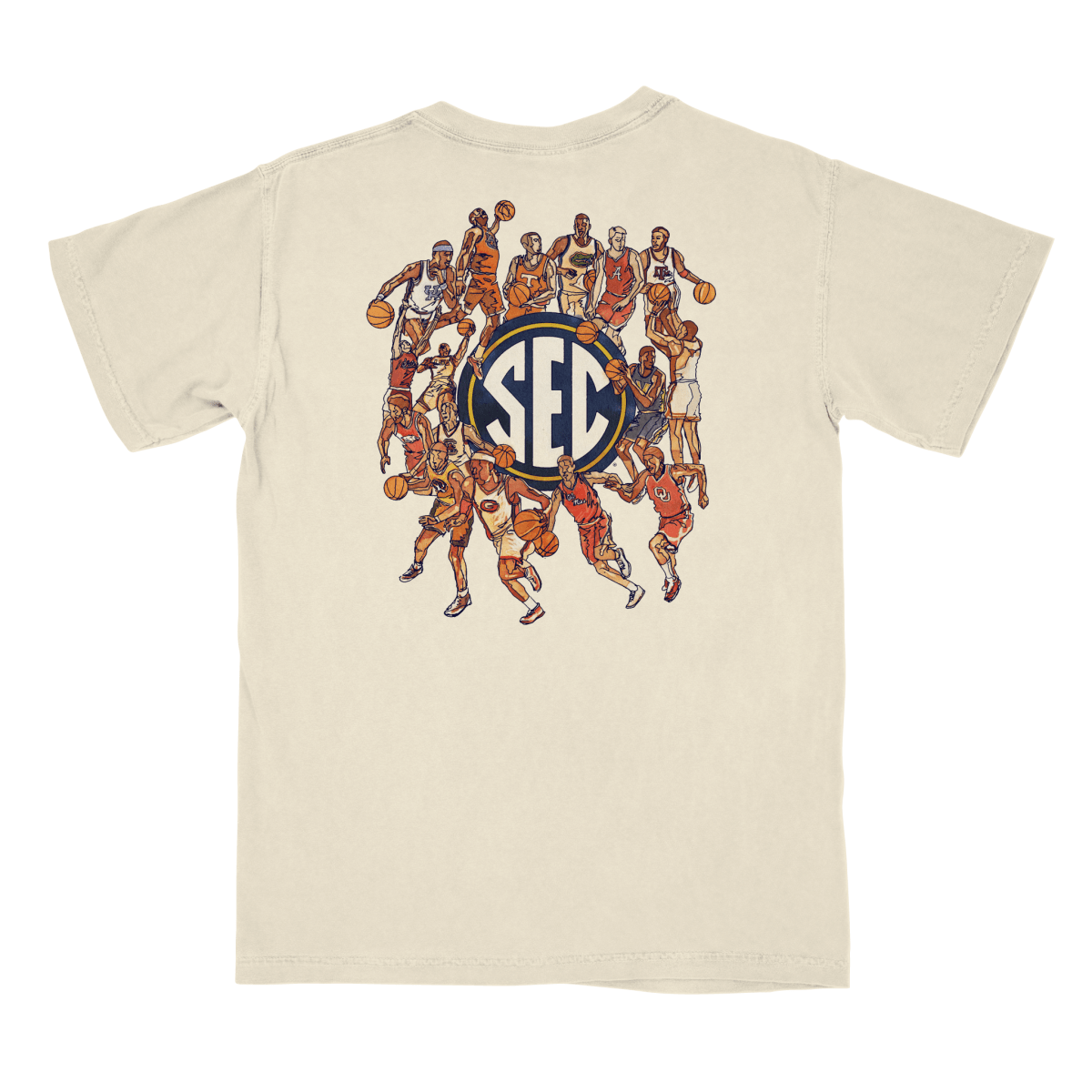 Mississippi State SEC Basketball Blitz T-Shirt - Game Day Apparel - men tee
