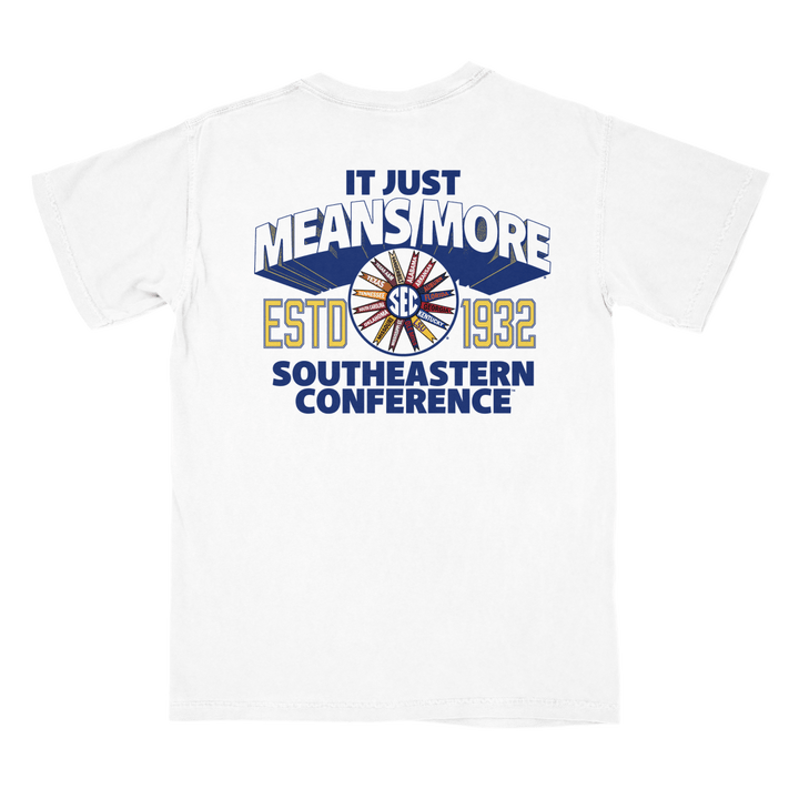 Mississippi State SEC Means More Pinwheel T-Shirt - Shop B - Unlimited - men tee