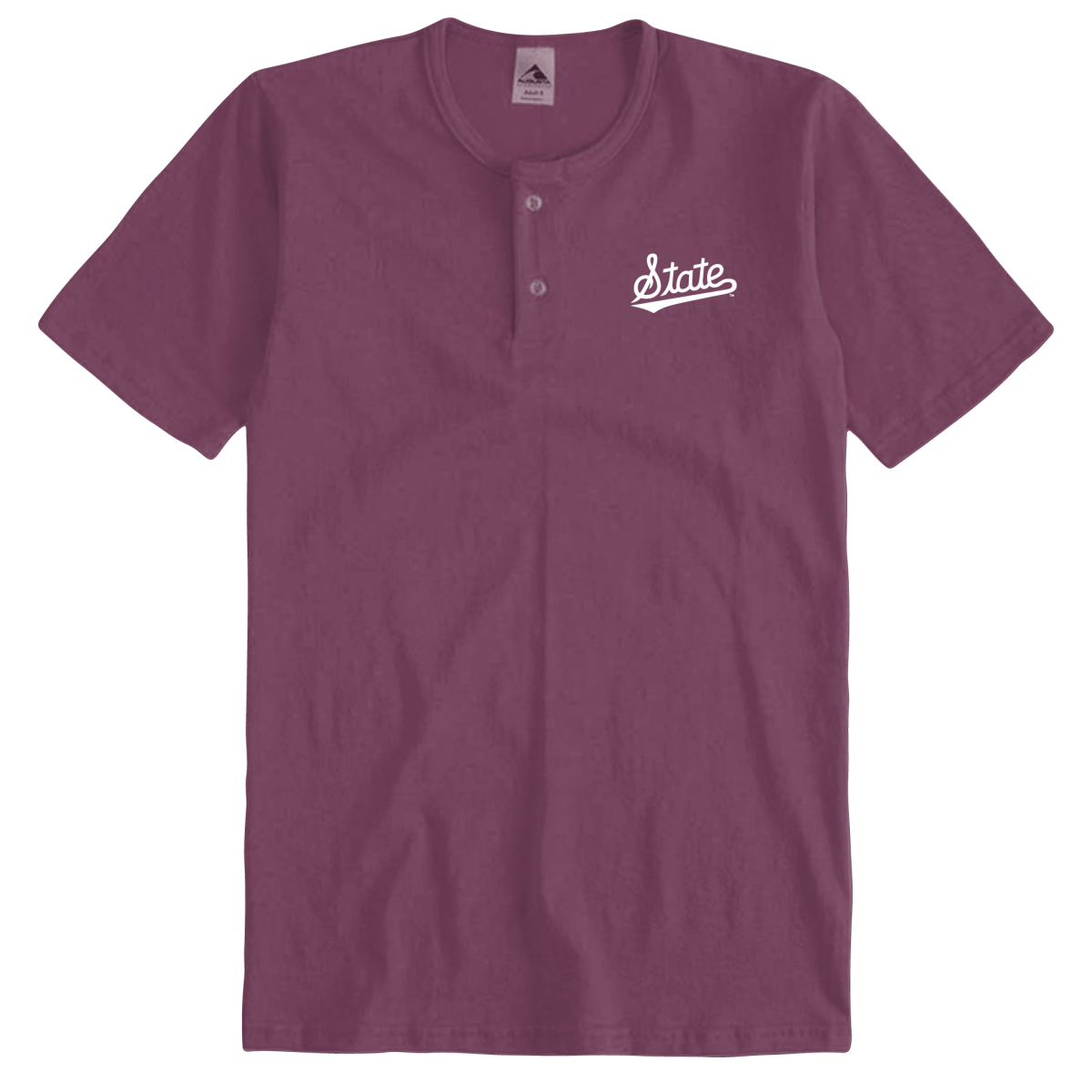 Mississippi State Small Logo Henley - Shop B - Unlimited - men tee