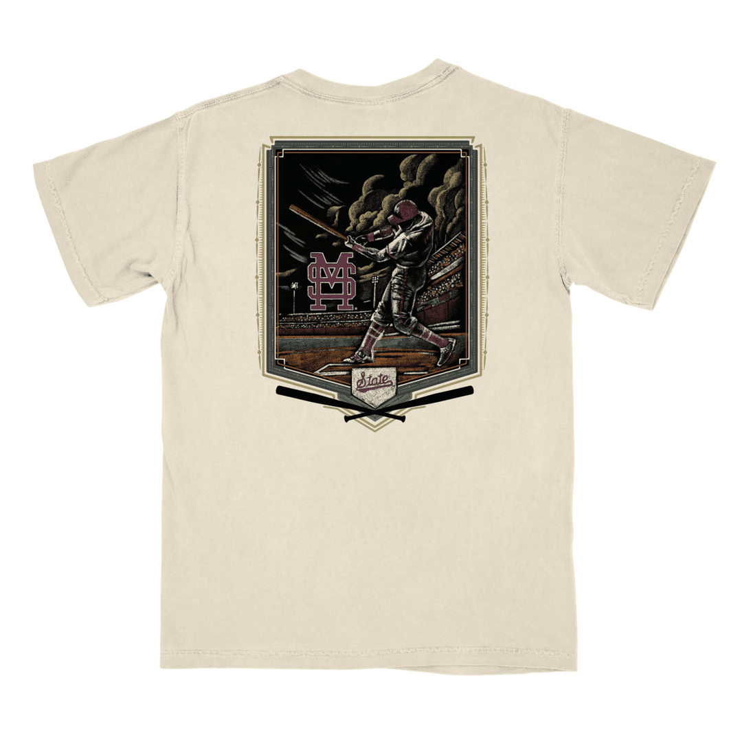 Mississippi State The Thunder Baseball Tee - Shop B - Unlimited - 