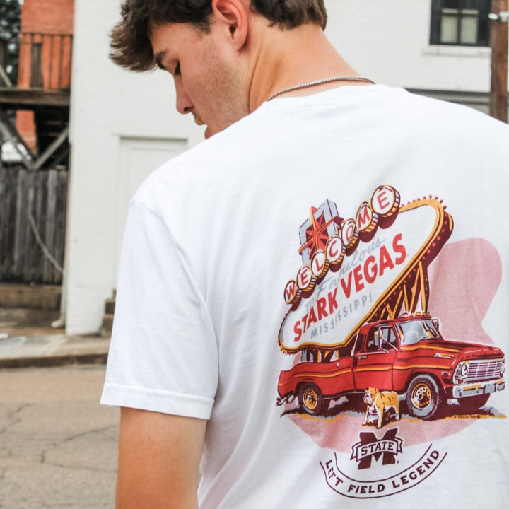 Mississippi State Truck Vegas T-Shirt - Shop B - Unlimited - men tee