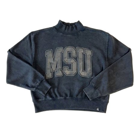 Mississippi State University Tonal Mock Neck Sweatshirt - Shop B - Unlimited - women fleece