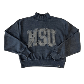 Mississippi State University Tonal Mock Neck Sweatshirt - Shop B - Unlimited - women fleece