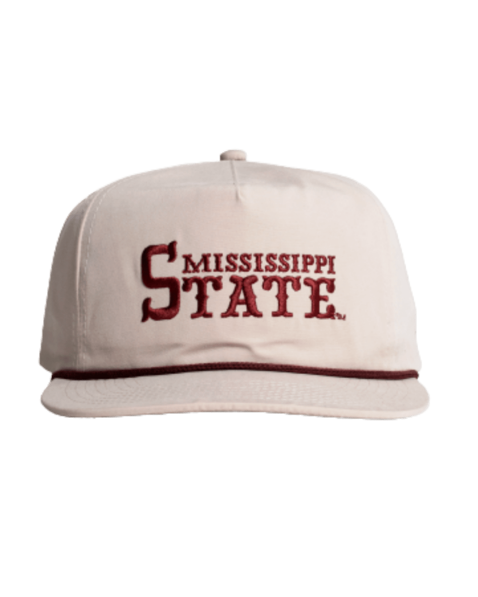Mississippi State University Wade Rope Concho Hat - Game Day Apparel - 