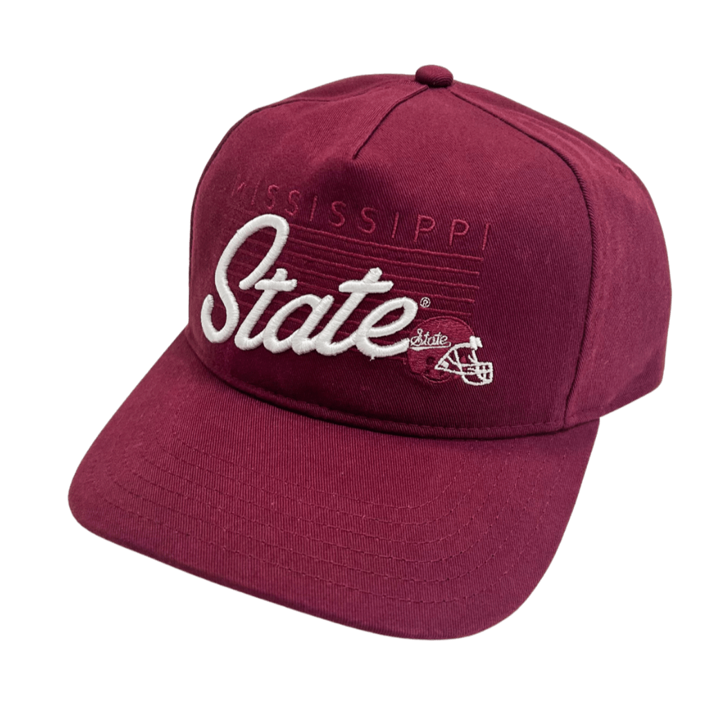 Mississippi State Vintage Football Hat - Shop B - Unlimited - caps adjustable