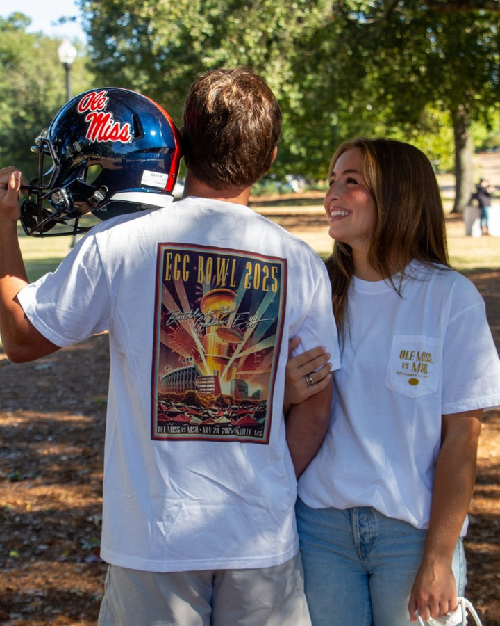 Mississippi State vs. Ole Miss Game Day 2025 T-Shirt - Shop B - Unlimited - 