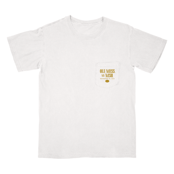 Mississippi State vs. Ole Miss Game Day 2025 T-Shirt - Shop B - Unlimited - 