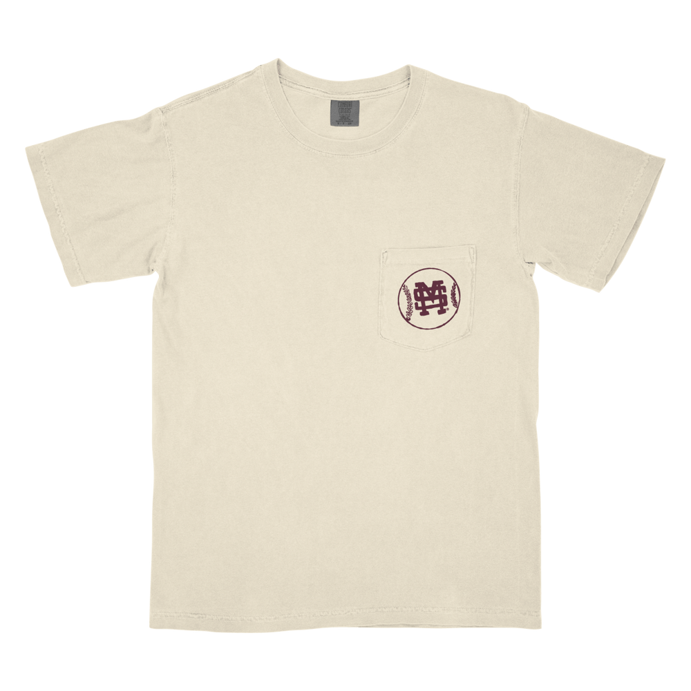 Mississippi State Wonky Baseball Cards PR T-Shirt - Shop B - Unlimited - men tee