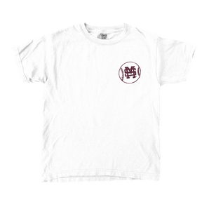 Mississippi State Wonky Baseball Cards PR Youth T-Shirt - Shop B - Unlimited - youth tee