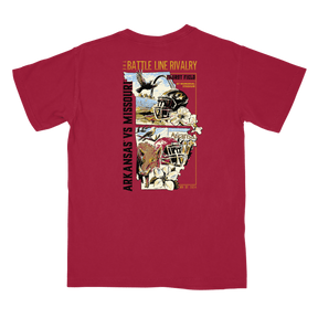 Missouri vs Arkansas Game Day 2024 T-Shirt - Shop B - Unlimited - men tee