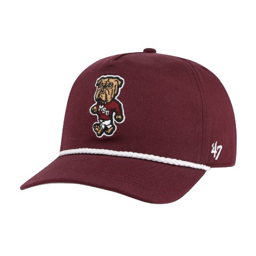 Miss State Script Rope Hat Mississippi State University : MSU 47 Brand Vin Walking Bully Rope Hat ...