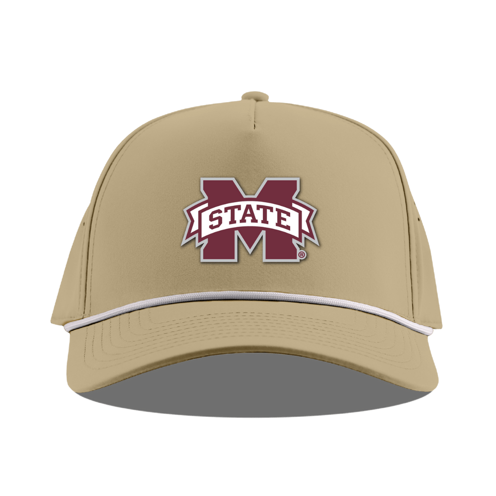 Miss State Script Rope Hat Mississippi State University : MSU Branded Bills Classic Logo 5 Panel ...
