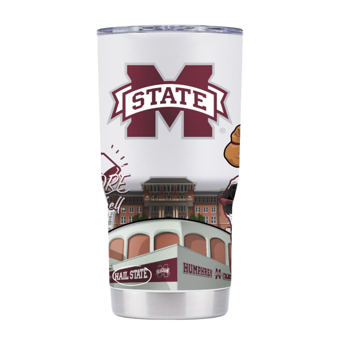 MSU Campus Icons Tumbler - Shop B - Unlimited - novelty drinkware