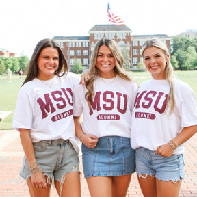 MSU Classic Alumni Varsity T-Shirt - Shop B - Unlimited - men tee