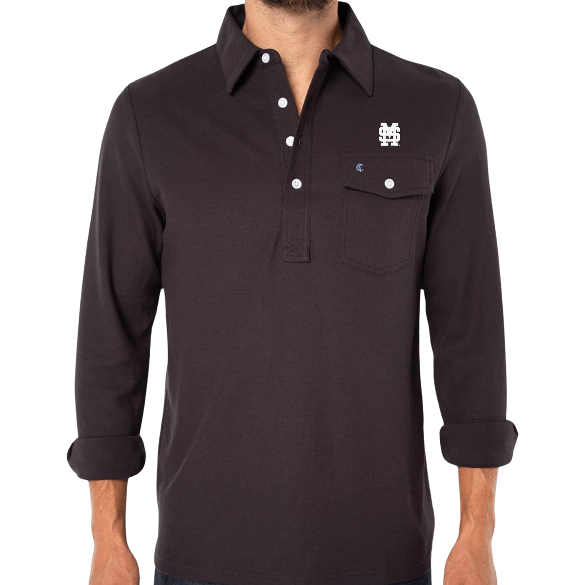 MSU Criquet Long Sleeve Players Shirt - Shop B - Unlimited - men resort