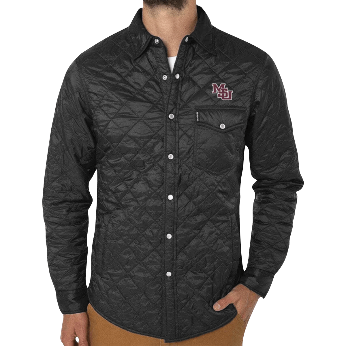 MSU Criquet Quilted Shacket - Shop B - Unlimited - men resort