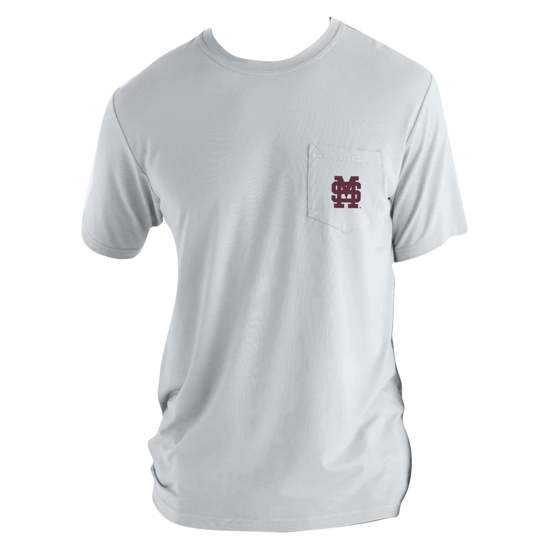 MSU Free Fly Men's M over S Bamboo Flex Pocket Tee - Shop B - Unlimited - men tee