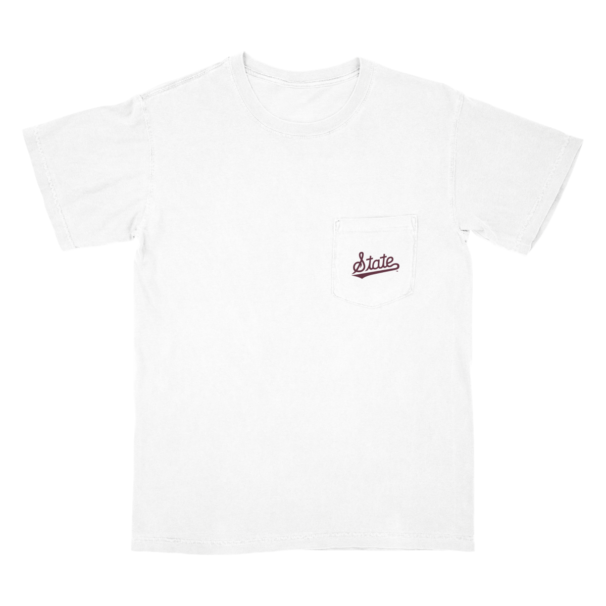 MSU Free Fly Men's State Script Bamboo Flex Pocket Tee - Shop B - Unlimited - men tee