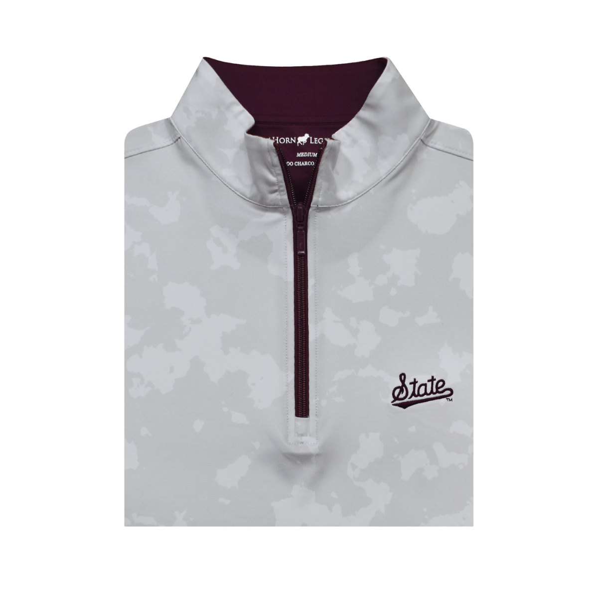 MSU Horn Legend 1/4 Zip Camo Pullover - Shop B - Unlimited - men outerwear