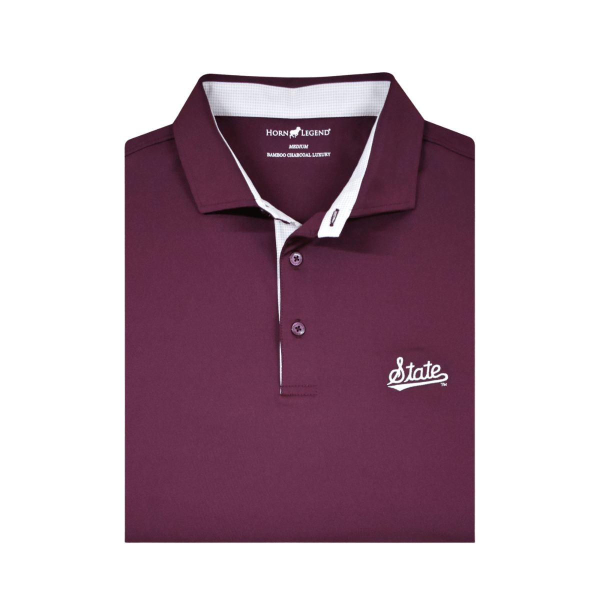 MSU Horn Legend Solid Polo - Shop B-Unlimited