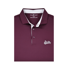 MSU Horn Legend Solid Polo - Shop B - Unlimited - men resort